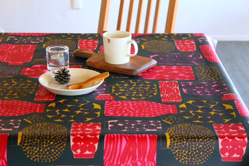 marimekkoテーブルクロスで楽しむ食卓* - 北欧の暮らし・スローライフが体感できる場所ドロフィーズキャンパス (浜松)